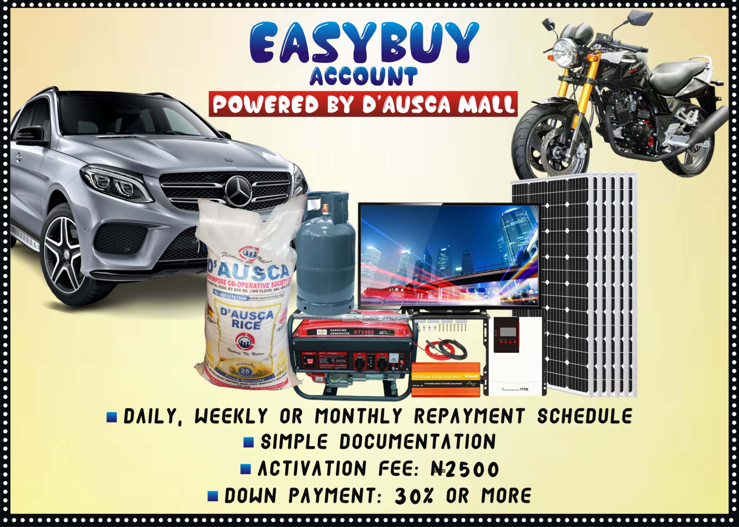 EasyBuy, powered by D'AUSCA Mall