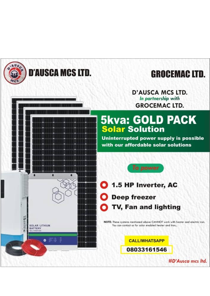 Solar power packs